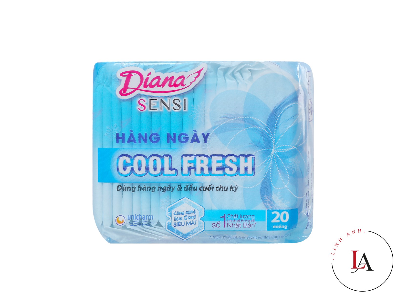 Băng vệ sinh Diana Sensi Cool Fresh 20 miếng